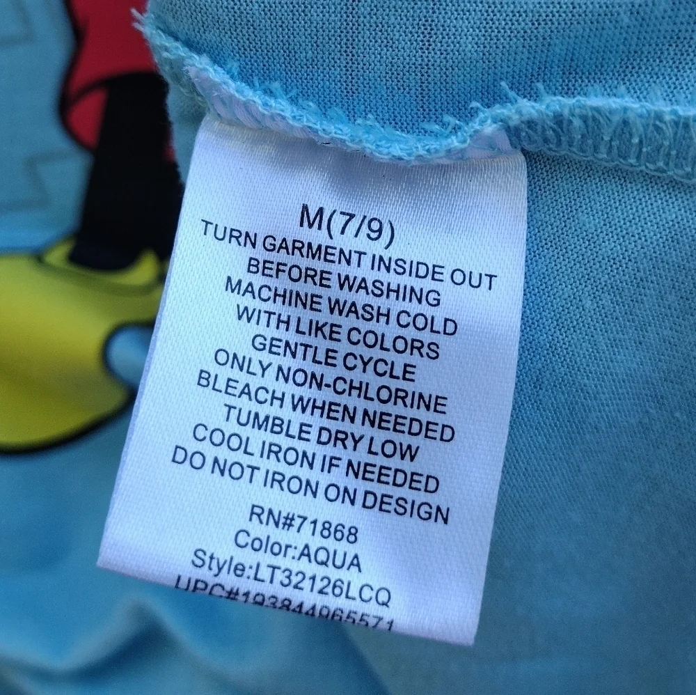 Disney - Girls Mickey Mouse Shirt